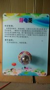 壁挂式科技展品科普器材教学仪器-静电花