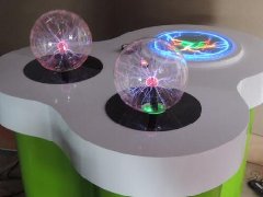 科技展品科普器材教学仪器-辉光球闪电盘